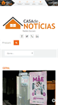 Mobile Screenshot of casadenoticias.com.br